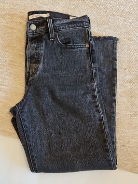 Levi's Black Wedgie Jeans